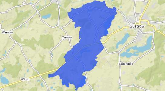 Bodenrichtwertkarte G&uuml;lzow-Pr&uuml;zen